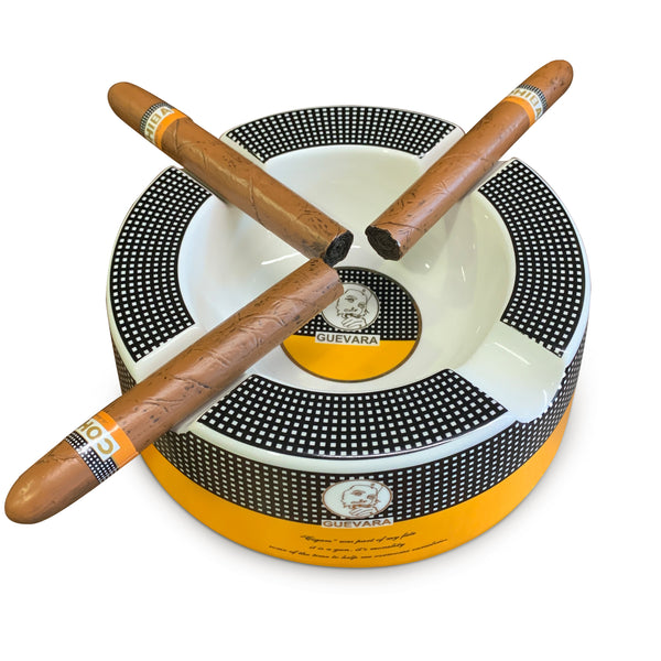 Cigar Ashtray Big Ashtrays for 8" Round Cigarettes Large Rest Outdoor Cigars Ashtray