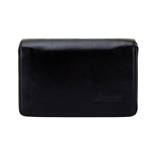 LUBINSKI Pipe Bag Portable Cowhide Three Pipe Bag Zipper Multifunctional Rubinsky Pipe Accessories Placement Bag