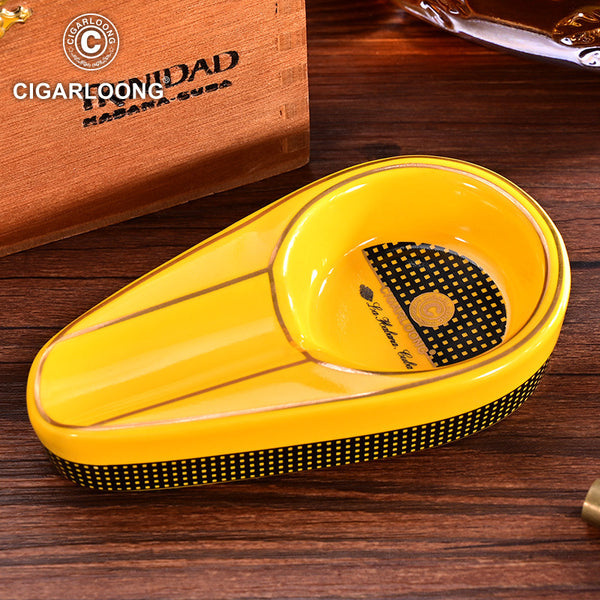 Cigar ashtray Ceramic ashtray Creative cigar single ashtray