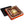 Load image into Gallery viewer, CIGARLOONG Cigar Dragon Cigar Ashtray 2-piece Assembly Lighter Printed Eggplant Solid Wood Copper Four-port Smoke Groove
