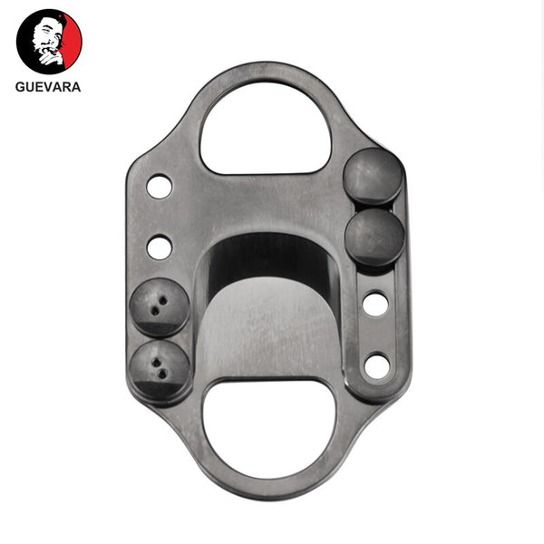 GUEVARA Cigar Cutter Metal Stainless Steel Classic Cigar Cutter with Gift Box Christmas Cigar Accessories
