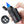 Load image into Gallery viewer, CIGARFEAST Windproof Triple Cigar Lighter Spray Gun 4 Jet Butane Refillable Gas Inflatable Smoke Accessories with Punch