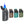 Load image into Gallery viewer, CIGARFEAST Windproof Triple Cigar Lighter Spray Gun 4 Jet Butane Refillable Gas Inflatable Smoke Accessories with Punch