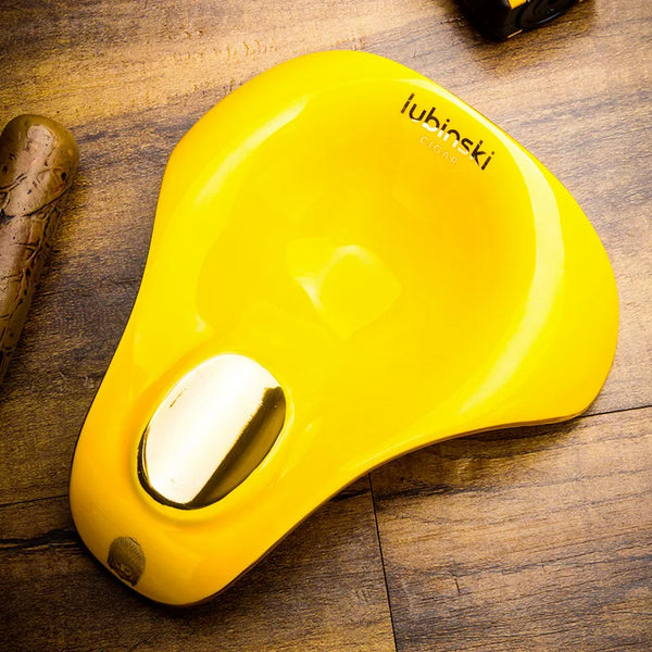 LUBINSKI Cigar Lighter Set Ashtray Portable Cutter Sharp Stainless Steel Blade Cigars Guillotine Punch Cigar Accessories for Man
