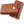 Load image into Gallery viewer, 3-Finger Leather Cigar Case with Cutter Cedar Wood Lined Cigar Humidor Portable Travel Cigar Case Reddish Brown