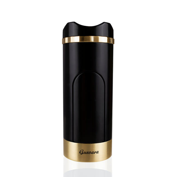 Guevara Metal Windproof Cigar Lighter Triple Flame Torch Cigarette Lighters With Gift Box