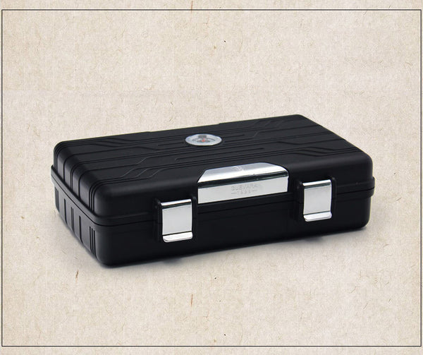 Travel Cigar Humidor Case Box Holder 8104