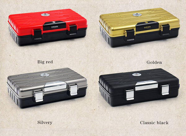 Travel Cigar Humidor Case Box Holder 8104