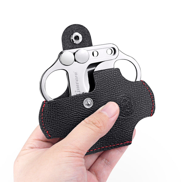GUEVARA Cigar Cutter Stainless Steel Cutters with Gift Box