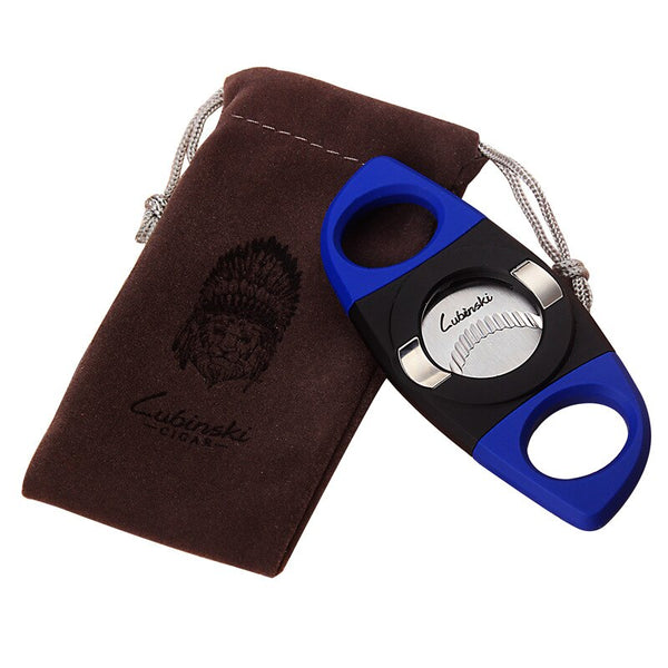 LUBINSKI Cigar Cutter Sharp Stainless Steel Cigar Scissors
