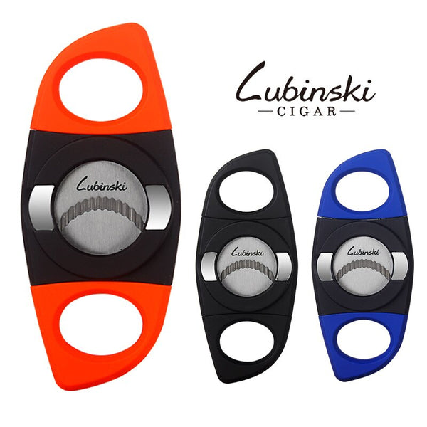 LUBINSKI Cigar Cutter Sharp Stainless Steel Cigar Scissors
