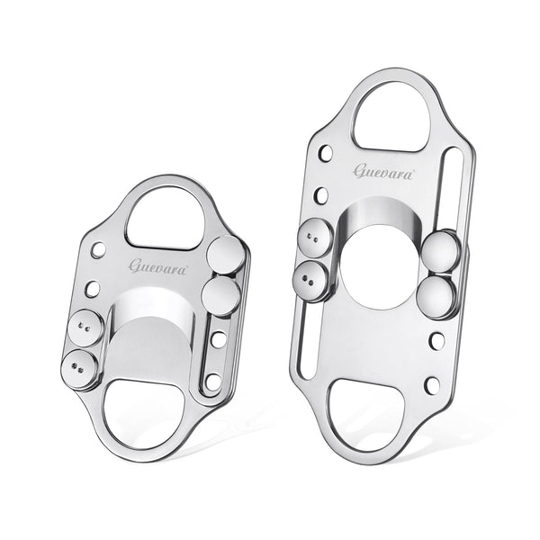 GUEVARA Cigar Cutter Stainless Steel Cutters with Gift Box