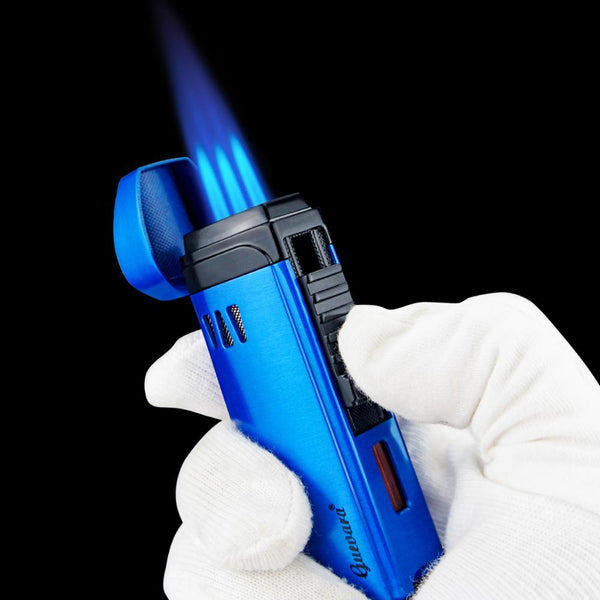 Guevara Metal Ciga Lighter Torch Jet Flame Refillable