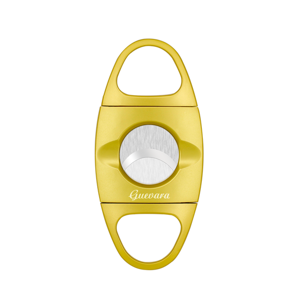 GUEVARA Metal Cigar Cutter Pocket Cutters Sharp Blade Cigars Cut Portable Outdoor Luxury Cigar Accessories Tool for Cigar
