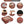 Load image into Gallery viewer, Guevara Cedar Wood Cigar Portable Cedarwood Cigar Case Humidifier Hygrometer Cigar Humidor Sigaren Box Travel Humidor Box
