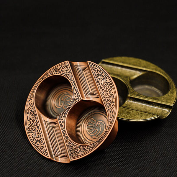 GUEVARA Cigar Lighter Ashtray Set Men Retro Style Portable Cigar Ashtray Cigar Lighter Business Gift Box Set Cigar Accessories