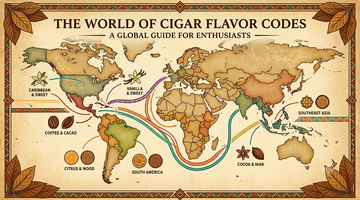 A Global Taste Journey: Unlocking the Seven Flavor Codes of the World's Cigar Map