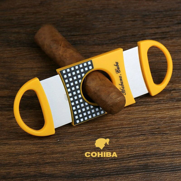 4 Cigar Set Pocket Cigar Cutter V-Cut Sharp Stainless Steel Punch Cigar ashtray