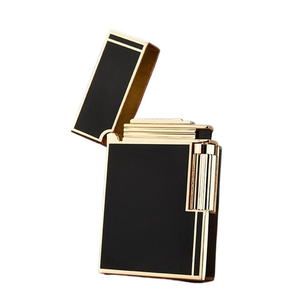 Pipe Lighter inflatable high-grade grinding wheel steel sound gas lighter