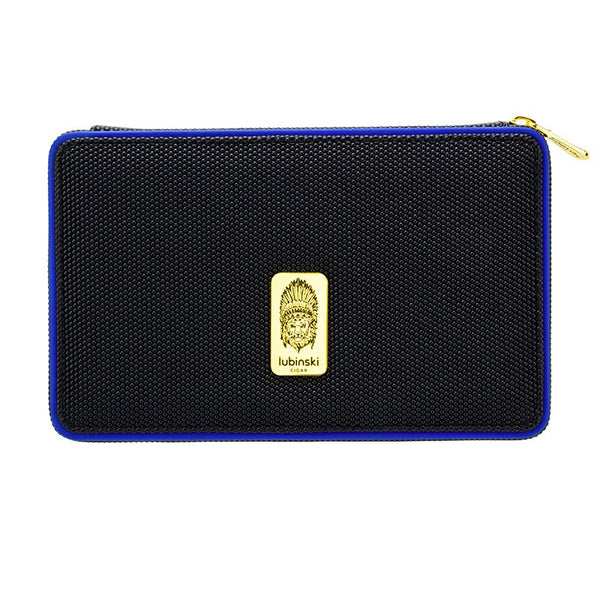 Multifunctional Portable Cigar Bag Rubinsky Python Leather Cigar Cutter Lighter Wine Pot Cigarette Case
