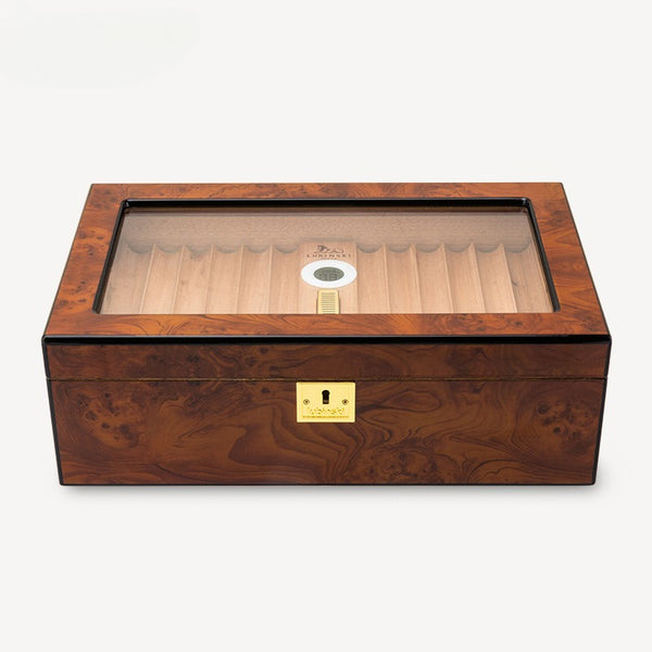 Lubinsky LUBINSKI Cigar Box Perspective Window Double Cedar Cigar Moisturizer YJA-60015