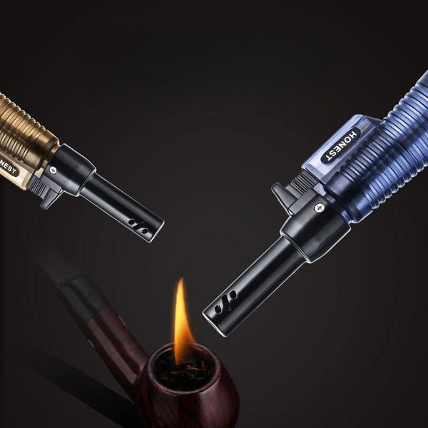 Extended inflillable Pipe lighter household pipe candle portable igniter