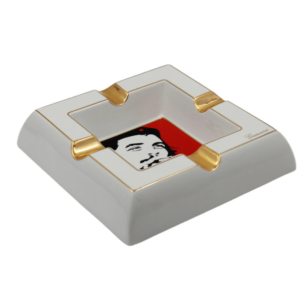 4 Wide Grooves For Four Cigars Ashtray