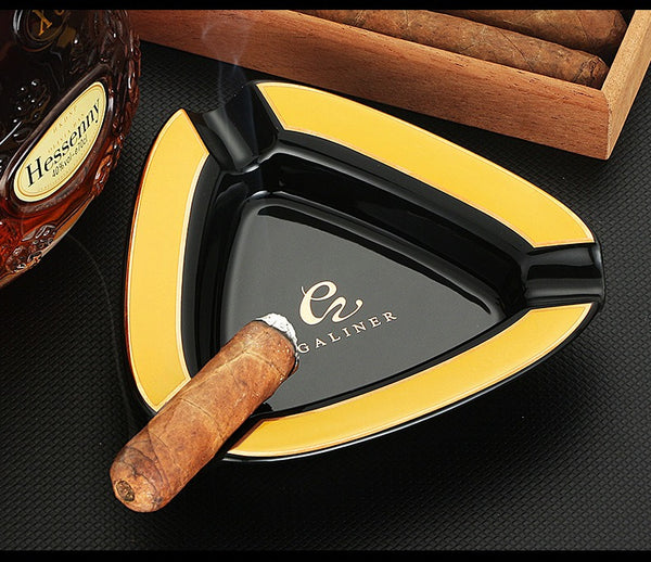 Cigar Ceramic Cigar Ashtray Cigar Holder Ashtray