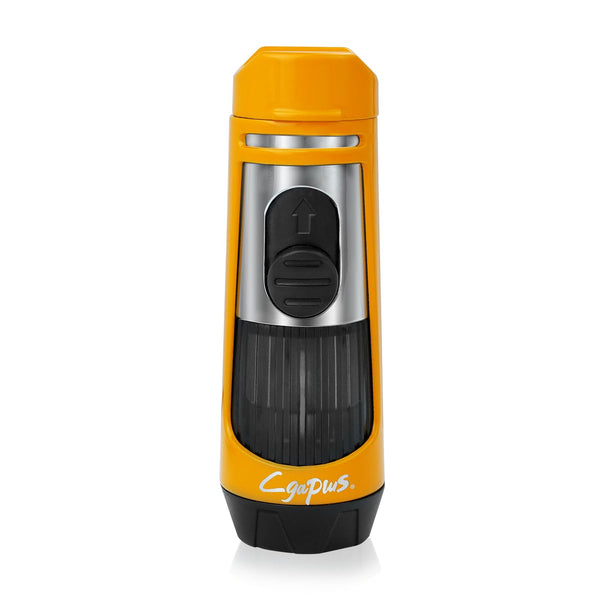 Cigar Torch Lighters Double Jet Butane Refillable Lighter with Punch Windproof Lighter Without Gas