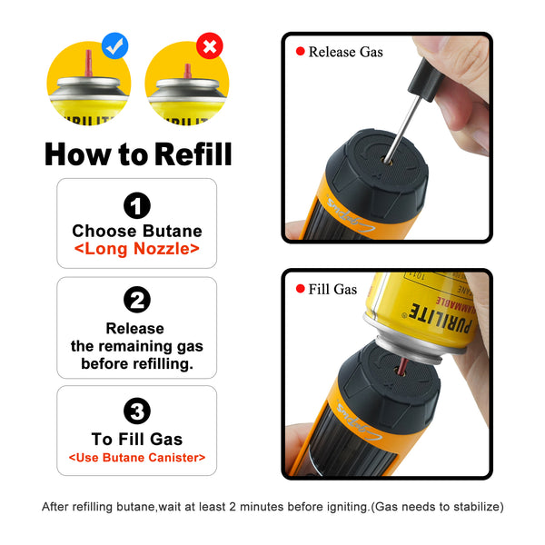 Cigar Torch Lighters Double Jet Butane Refillable Lighter with Punch Windproof Lighter Without Gas