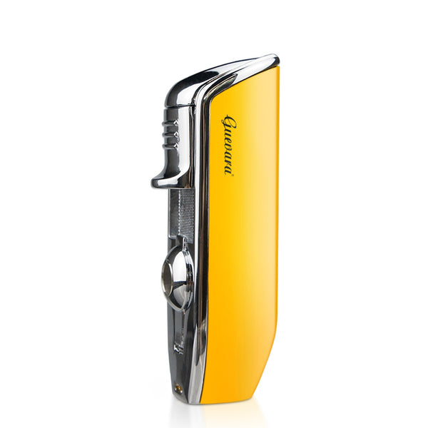 Cigar Cutter Two-piece Windproof Cigar Lighter Stainless Steel Cigar Cutter with Punch