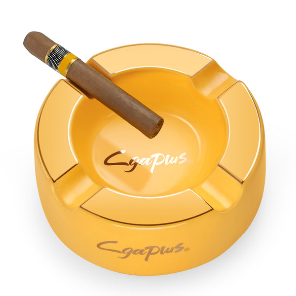Cigar Ashtray Big Ashtrays for 8" Round Cigarettes Large Rest Outdoor Cigars Ashtray