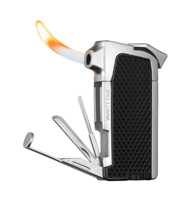 Butane Jet Lighter with Pipe Tool Pipe Rod Lighter Multifunction Gas Lighter Free Fire Compact Cigarette Accessories Cigar Man