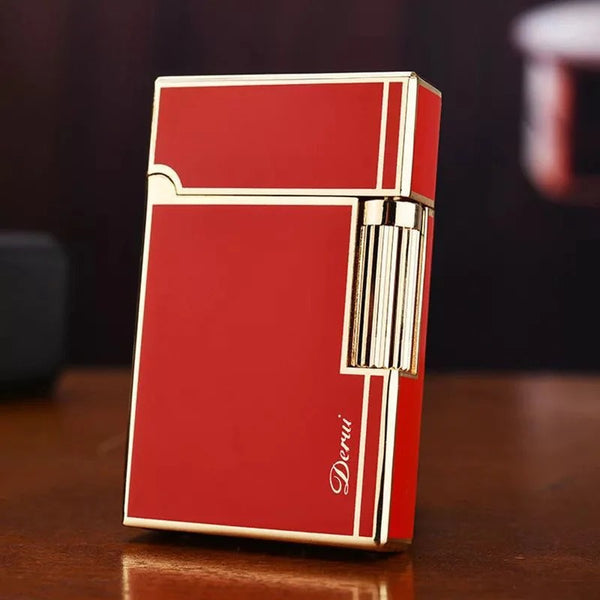 Pipe Lighter inflatable high-grade grinding wheel steel sound gas lighter