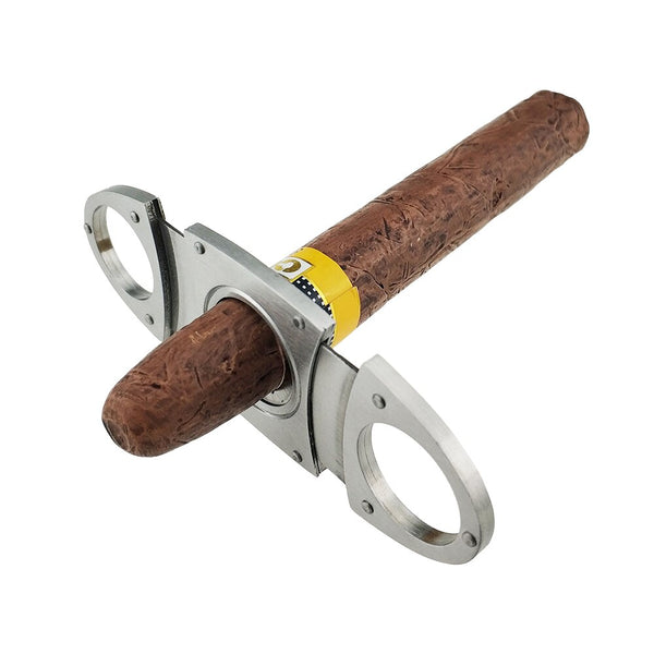 COHIBA Stainless Steel Cigar Cutter Smoking Scissors Pocket Portable Gadgets Accessories Cigar Cutter Knife