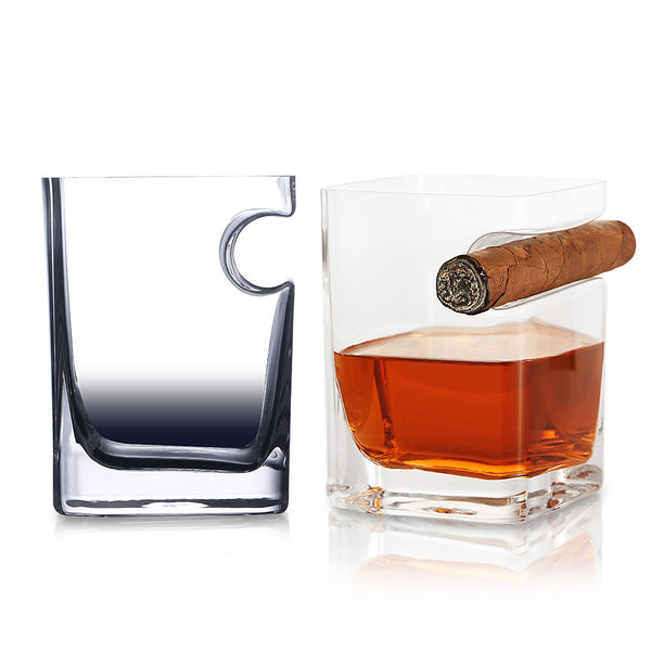 Creative cigar special  wine cup whiskey glass cigar holder accessories cigar cup