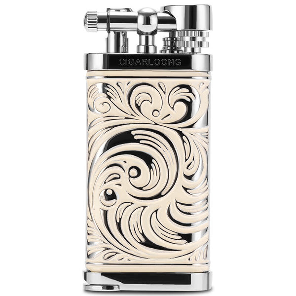 Cigar lighter European pipe lighter windproof straight punch multi-function