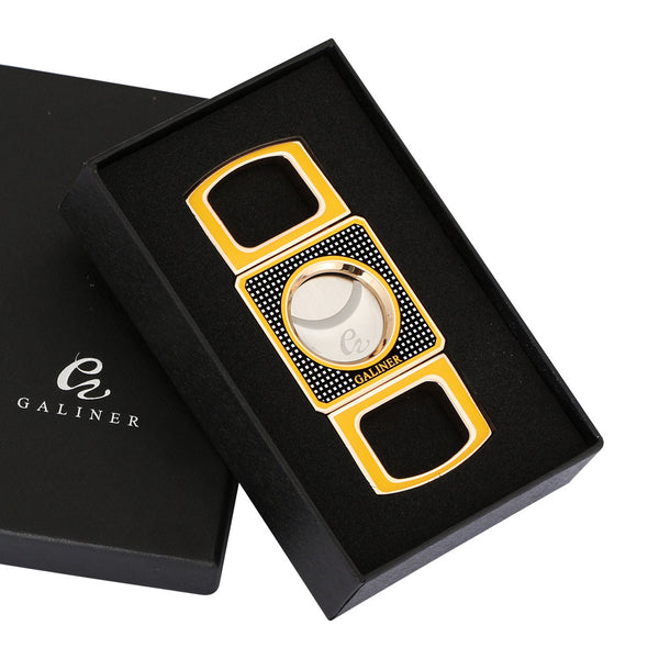 Galiner creative cigar cutter - portable, sharp alloy cigar scissors - multifunctional cigar knife & hole punch