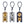 Load image into Gallery viewer, Folding Cigar Scissors Portable Stainless Steel Blade Belt Keychain Luxury Cigar Knife Accessories
