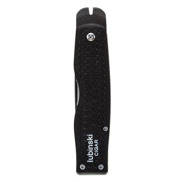 Cigar Tool Knife G10 Carbon Fiber Multifunctional Cigar Box Opening Knife LUBINSKI Hole Opener