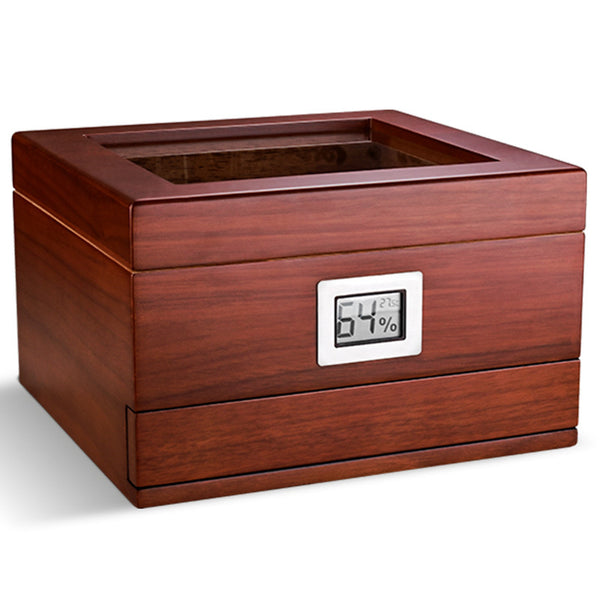 Cigar Box With Cigar lighter Cutter Ashtray Set