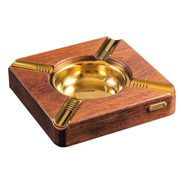 Monsoon Cigar Ashtray Cigar Solid Wood Large Four-position Bench Ashtray Ashtray JF3001