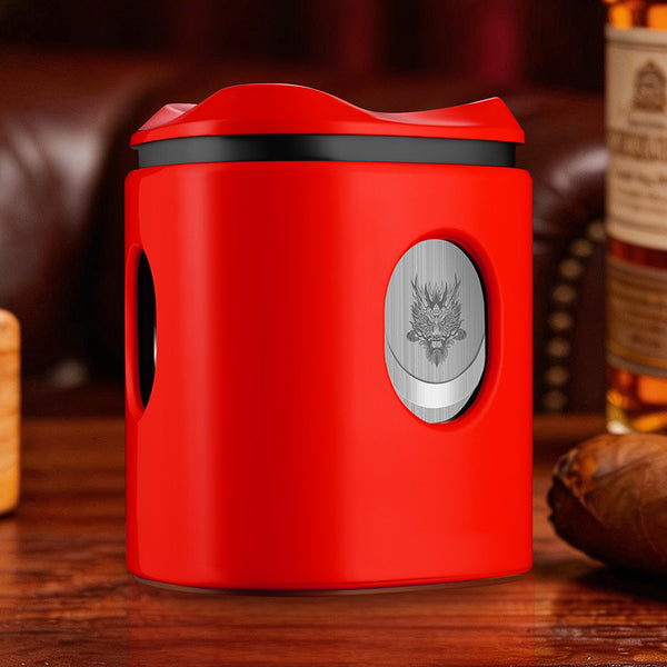 Cigar Cutter Three Caliber Cut Sharp Smooth Semi-Automatic Multifunctional Desktop 3 Cigar Cutter CE-26B3