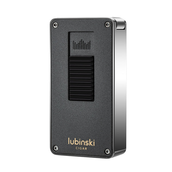 Rubinsky Cigar Lighter High-grade Zinc Alloy Multifunctional Double Fire Direct Dust Cover Folding Opener
