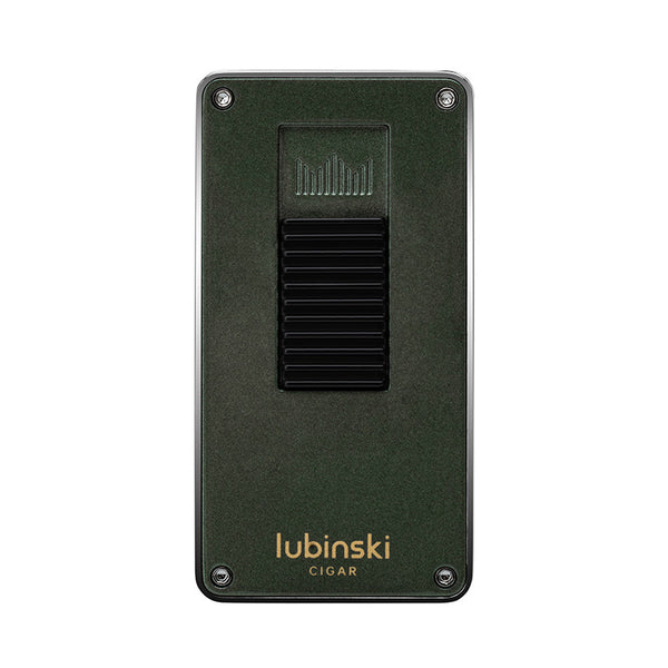 Rubinsky Cigar Lighter High-grade Zinc Alloy Multifunctional Double Fire Direct Dust Cover Folding Opener