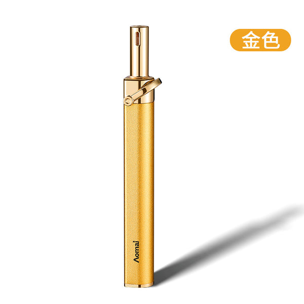 Strip lighter lever ignition point aromatic metal creative inflatable igniter