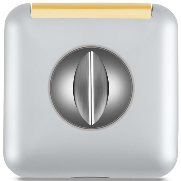 Cigar Cutter Stainless Steel Sharp Blade with Cigar Holder Portable V-Hole Cigar Cutter CL-J88