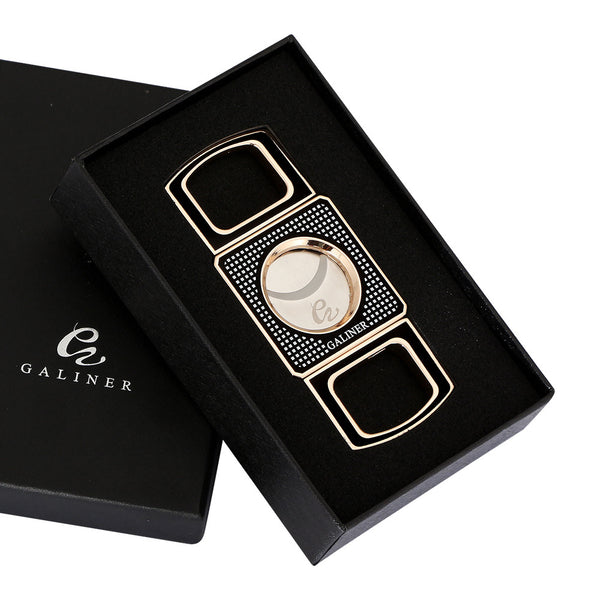 Galiner creative cigar cutter - portable, sharp alloy cigar scissors - multifunctional cigar knife & hole punch