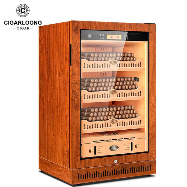 German Constant Temperature and Humidity Cigar Cabinet Imported Compressor Cigar Humidor Large Capacity Home Use
