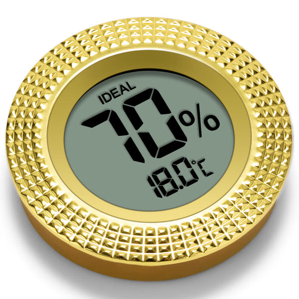 Cigar Thermohygrometer Compact and Exquisite Accurate Sensitive 2-in-1 Multifunctional Thermometer CLK-2023IH